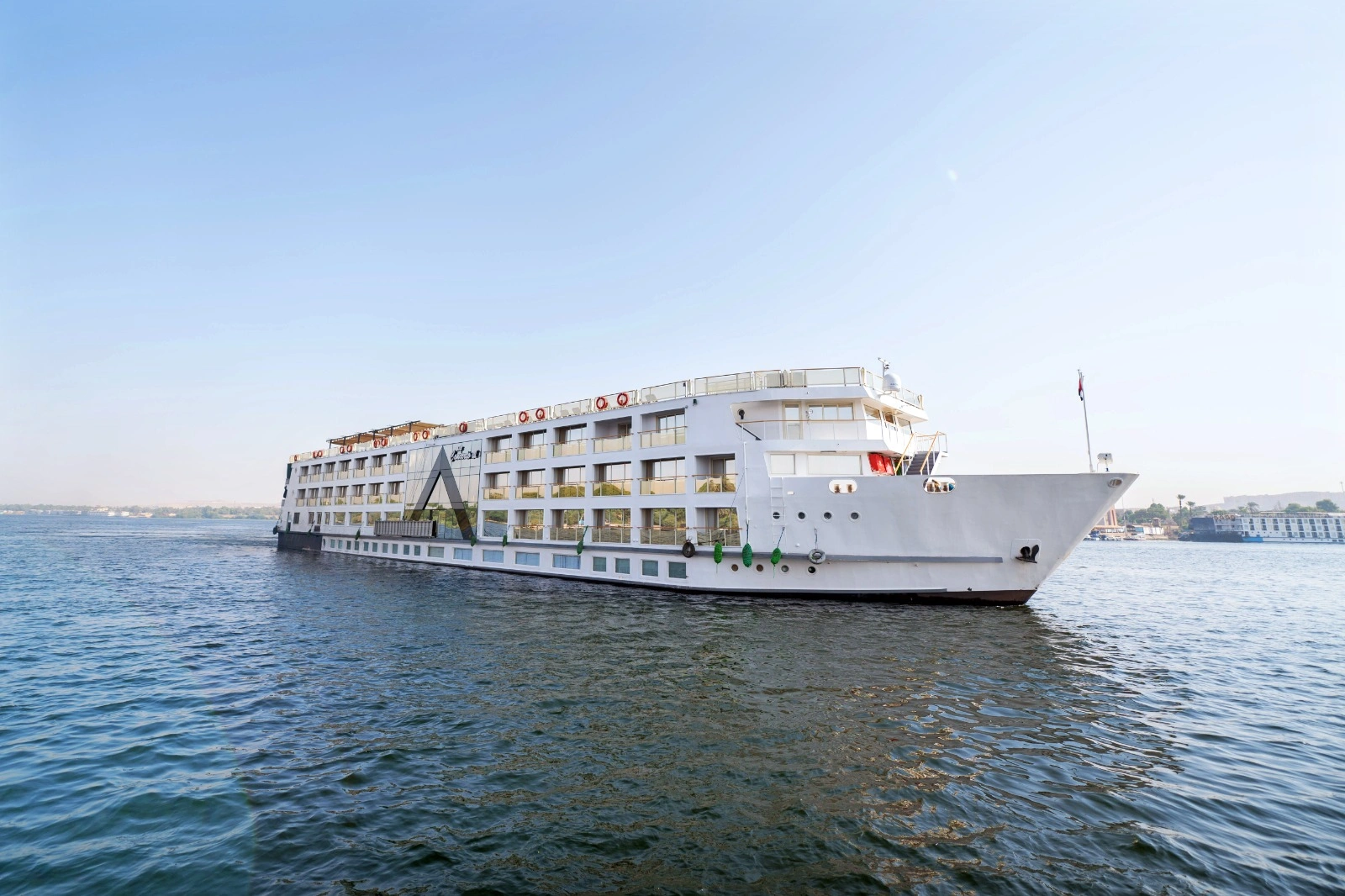 Exterior view of the Concerto III Nile Cruise Nile cruise ship